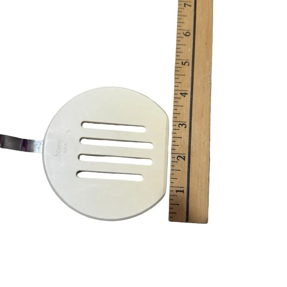 vintage Bonny nylon wide slotted spatula